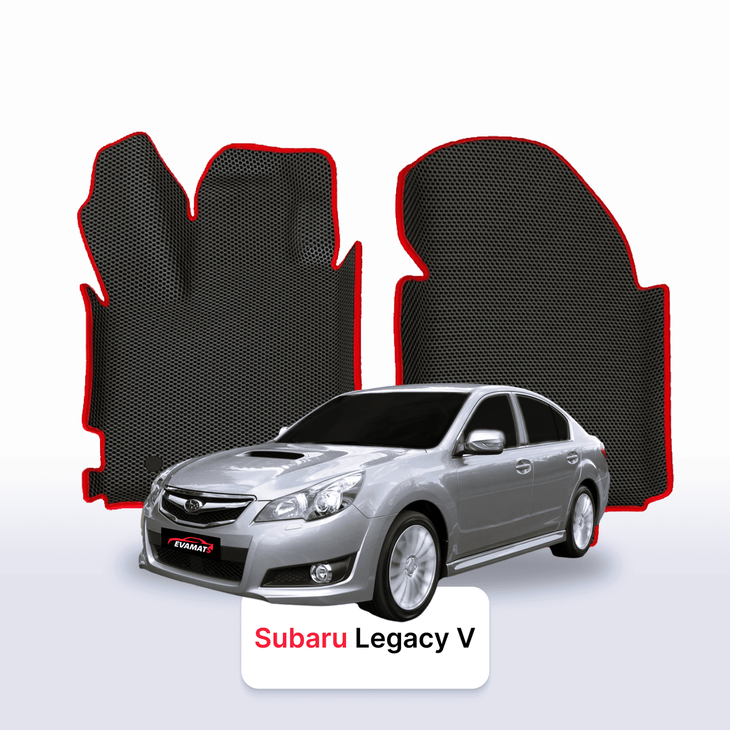 Fußmatten EVAMATS für Subaru Legacy 5 Gen 2009-2014 Jahr SEDAN
