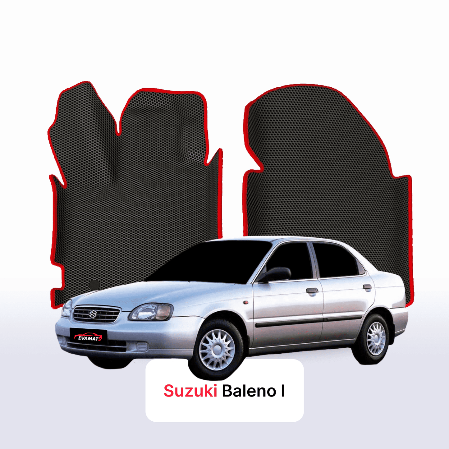 Fußmatten EVAMATS für Suzuki Baleno 1 Gen 1995-2002 Jahr Limousine