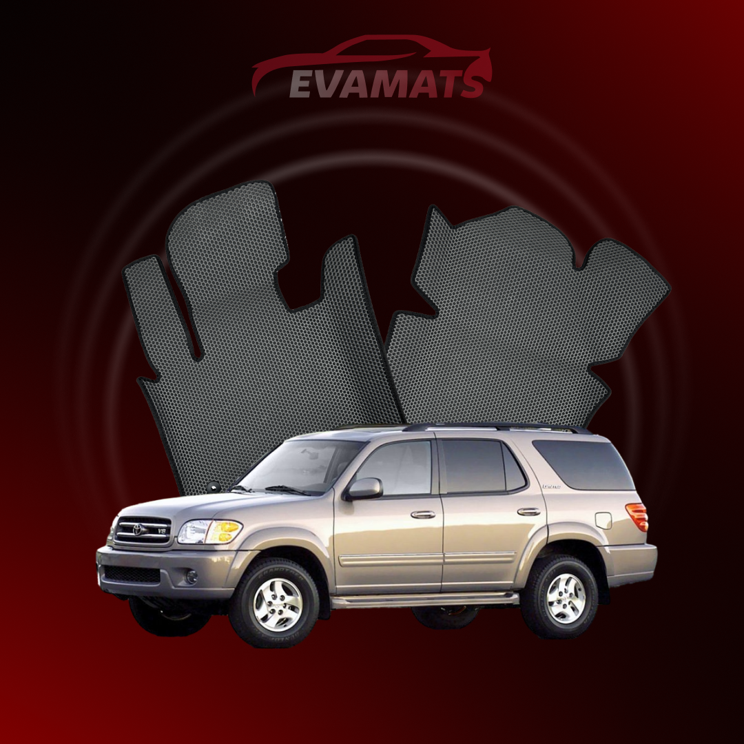 Fußmatten EVAMATS für Toyota Sequoia 1. Generation 2000–2007, SUV, 7-Sitzer