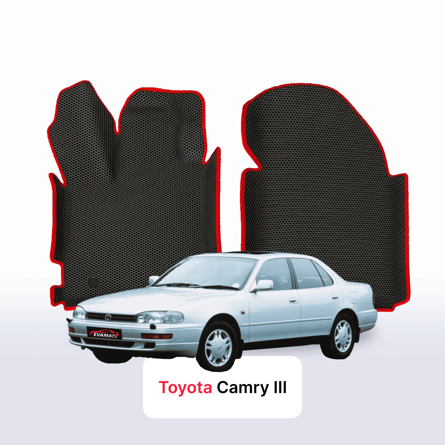Fußmatten EVAMATS für Toyota Camry 3. Generation 1990-1997 Jahr Limousine