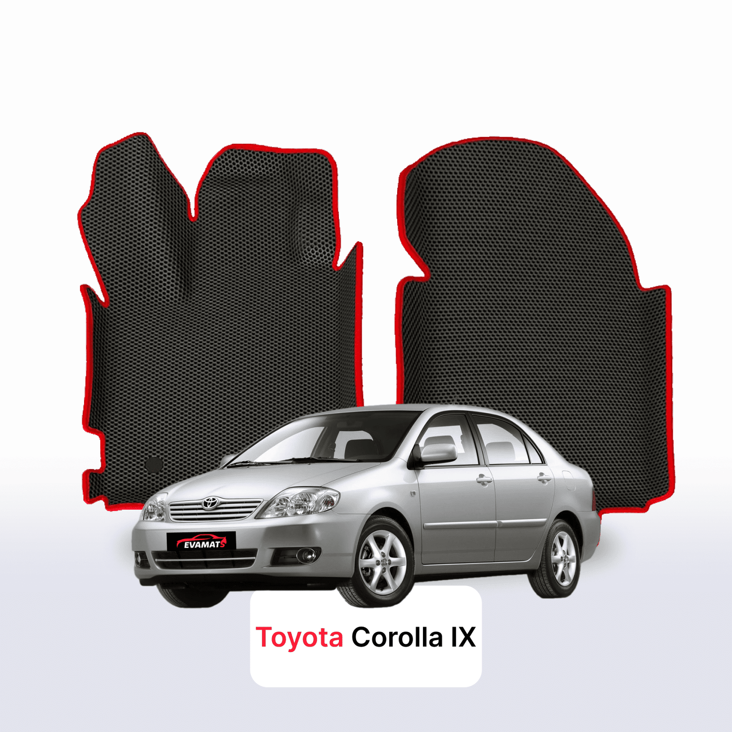 Fußmatten EVAMATS für Toyota Corolla 9 2000-2007 Jahr SEDAN