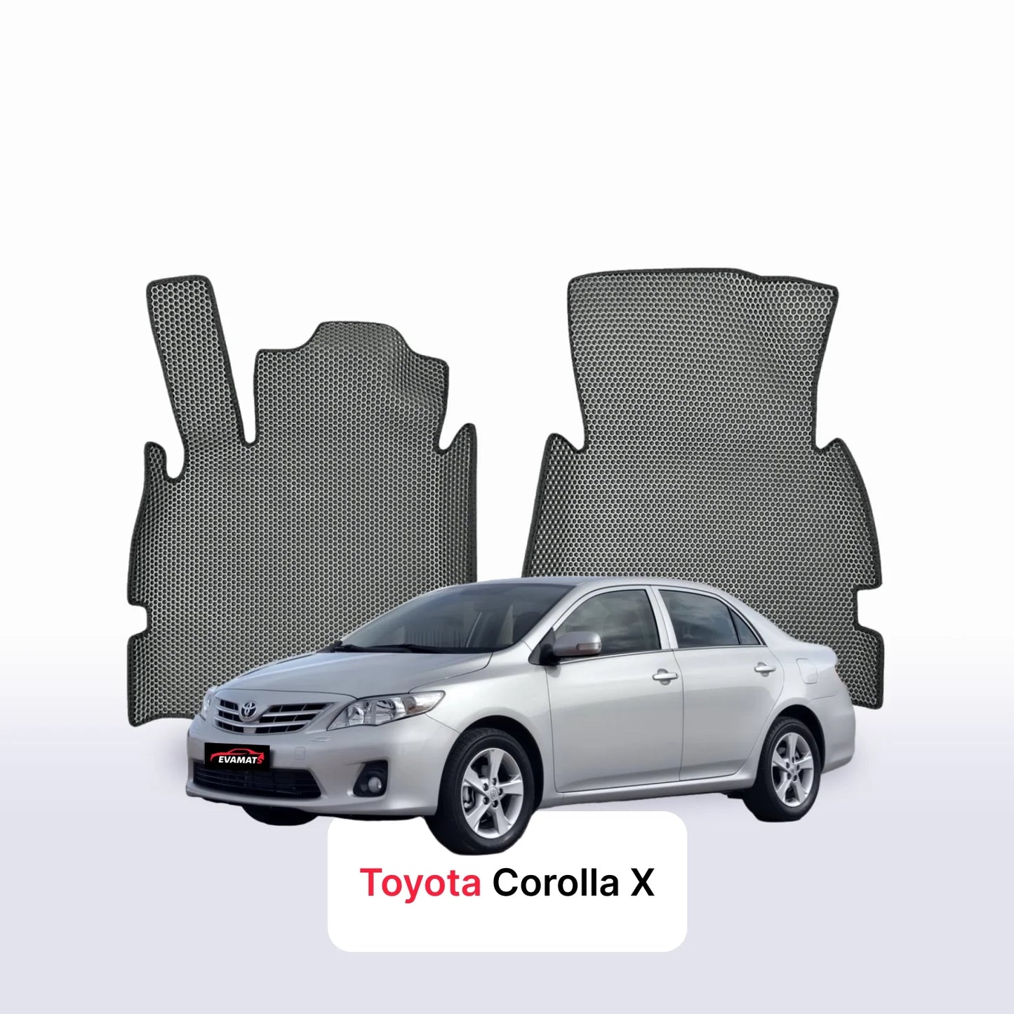 Fußmatten EVAMATS für Toyota Corolla 10. Generation 2006–2013, Limousine