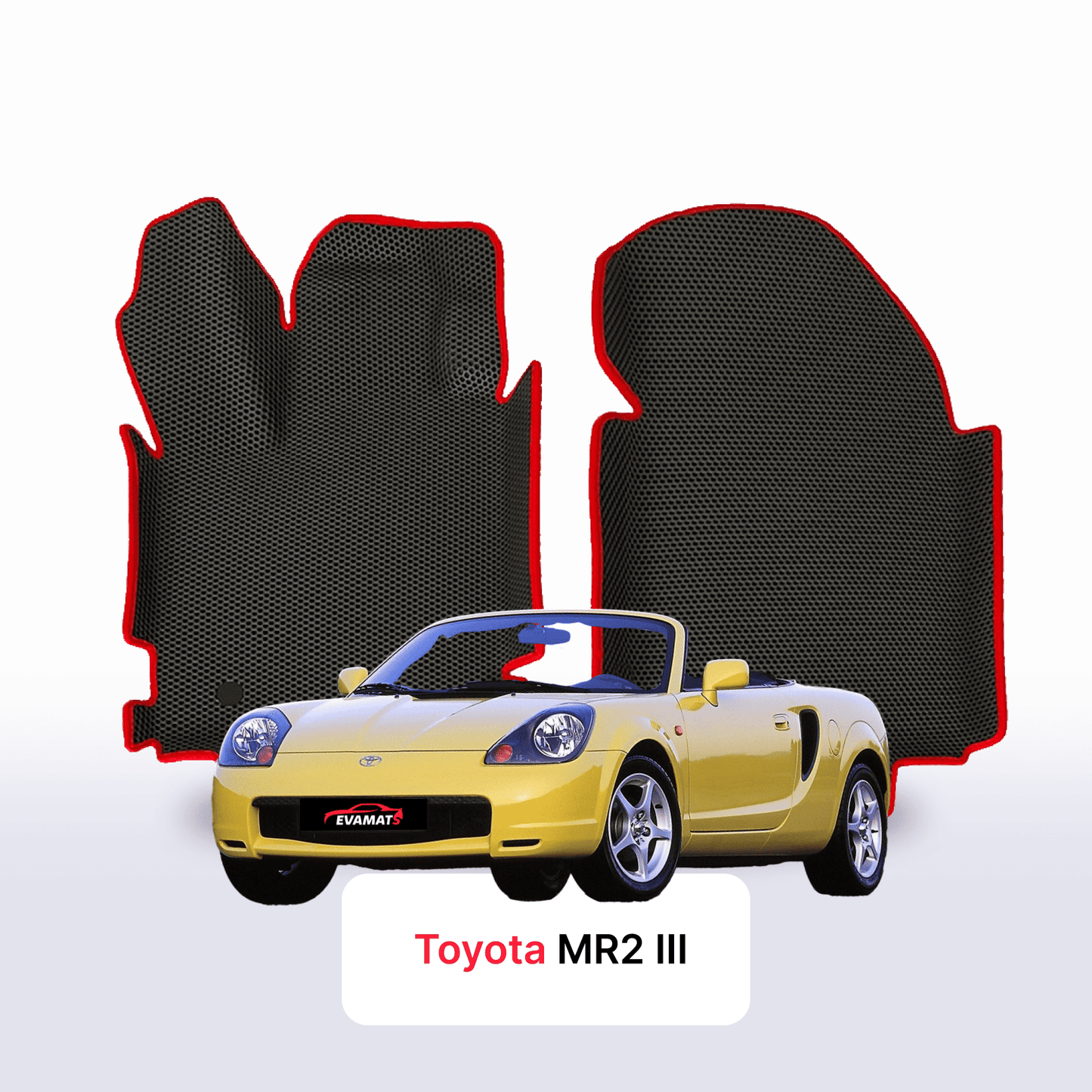 Fußmatten EVAMATS für Toyota MR2 3. Generation 1999-2007 Jahr COUPE