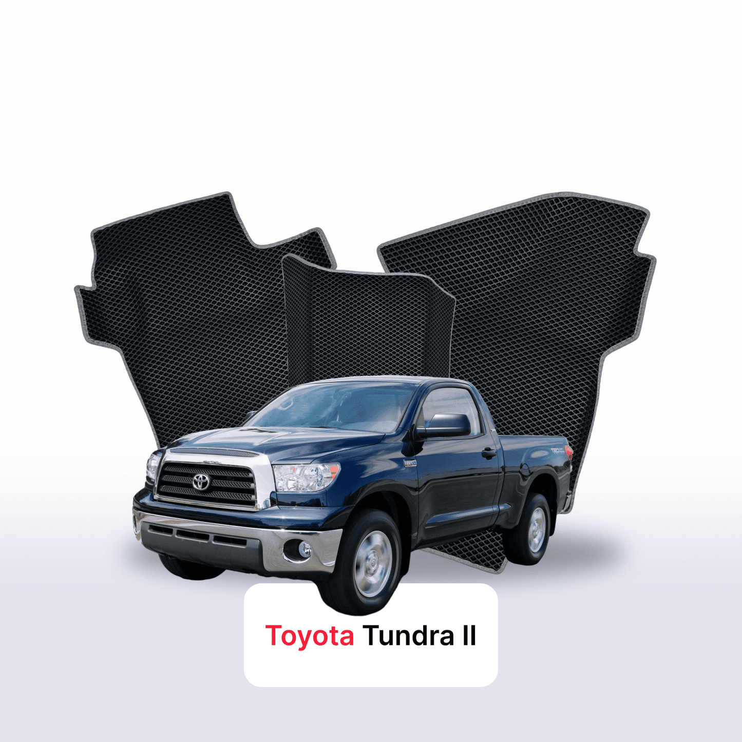 Fußmatten EVAMATS für Toyota Tundra 2 Gen 2007-2021 Jahr PICK-UP Einzelkabine