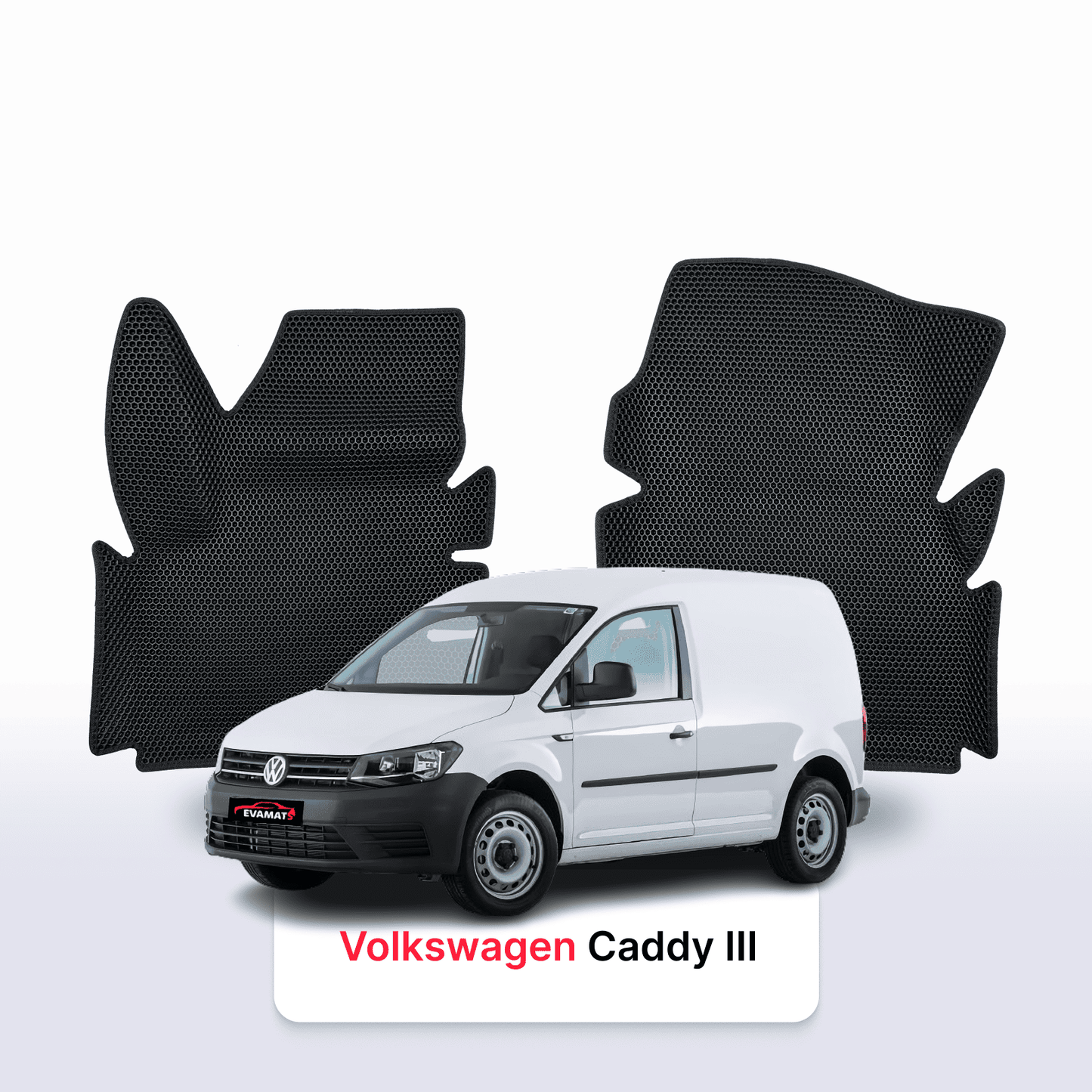 Fußmatten EVAMATS für Volkswagen Caddy III Gen 2004-2020 Baujahr VAN