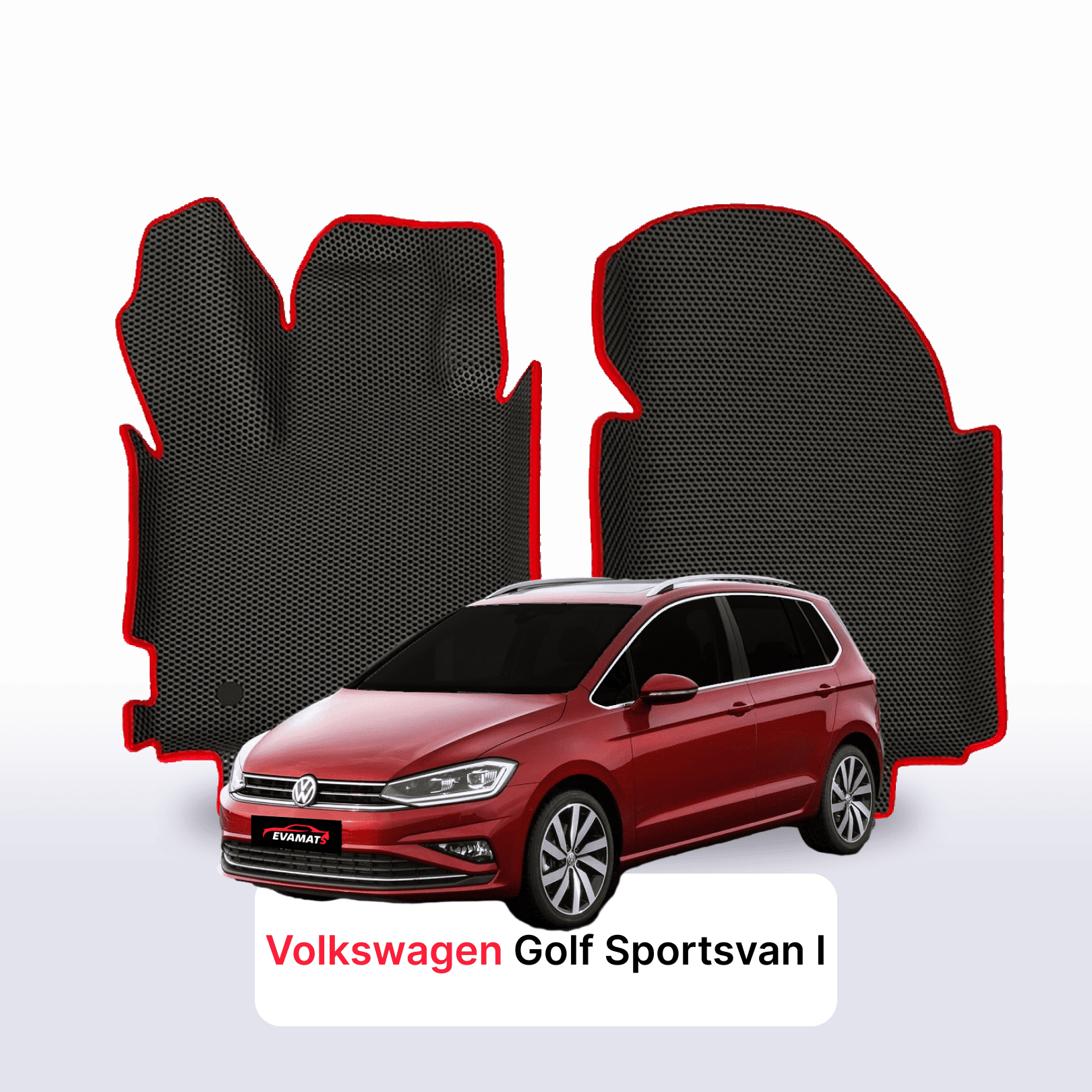 Fußmatten EVAMATS für Volkswagen Golf Sportsvan I Gen 2014-2020 Jahr MINIVAN Fußmatten EVAMATS für Volkswagen Golf Sportsvan I Gen 2014-2020 Jahr MINIVAN