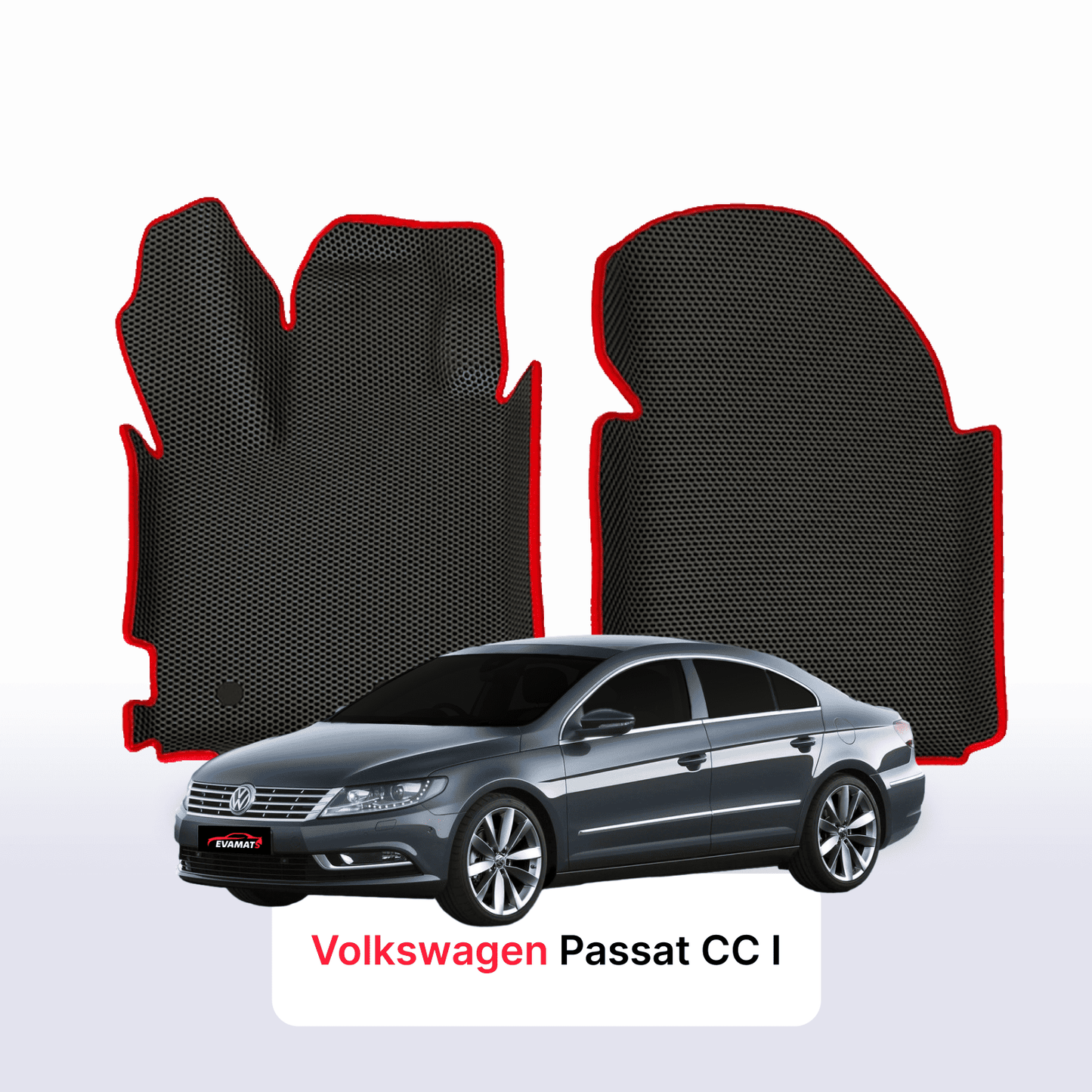 Fußmatten EVAMATS für Volkswagen Passat CC I Gen 2008-2017 Jahr SEDAN