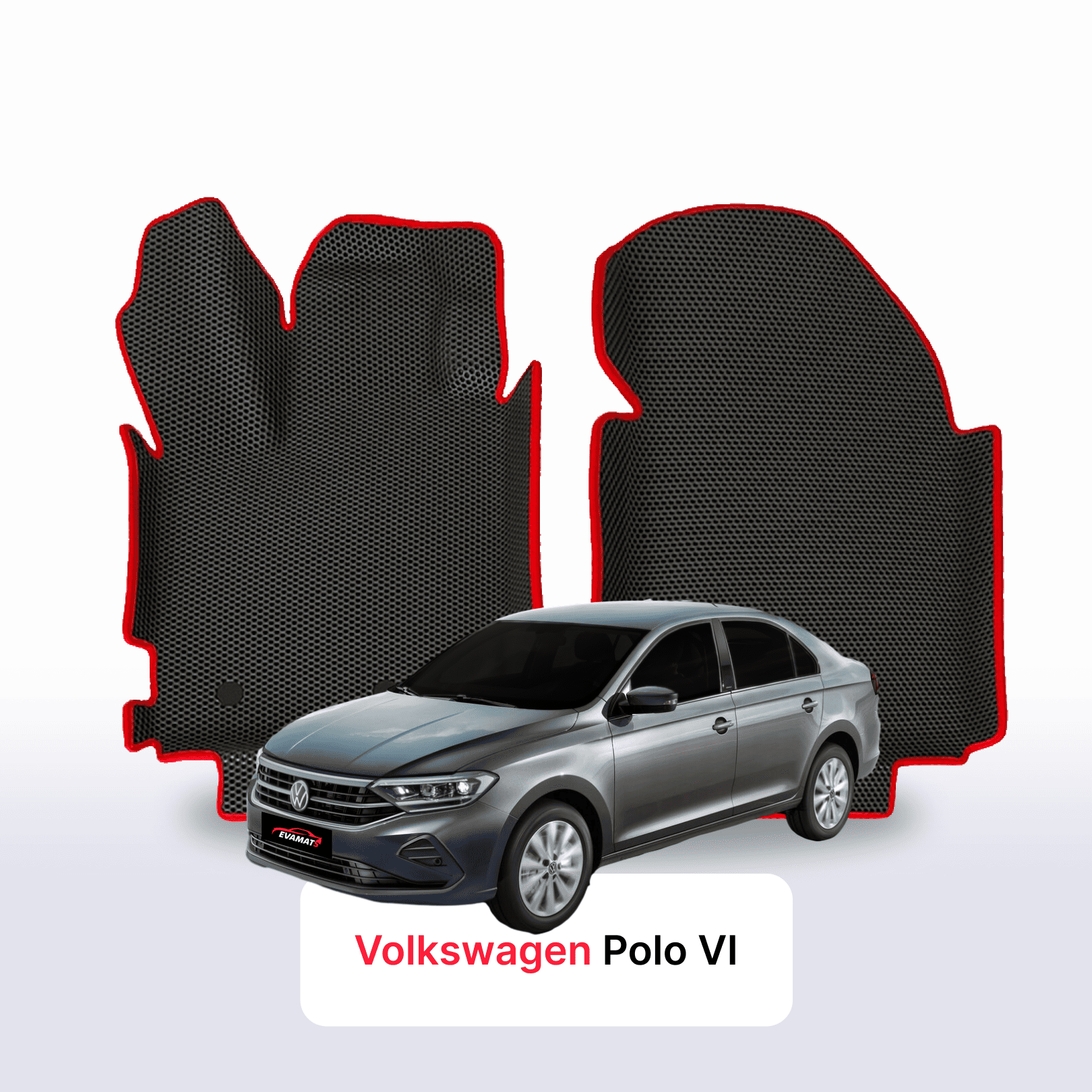 Fußmatten EVAMATS für Volkswagen Volkswagen Polo(MK6) VI Gen 2020-2025 Jahr LIFTBACK Fußmatten EVAMATS für Volkswagen Volkswagen Polo(MK6) VI Gen 2020-2025 Jahr LIFTBACK