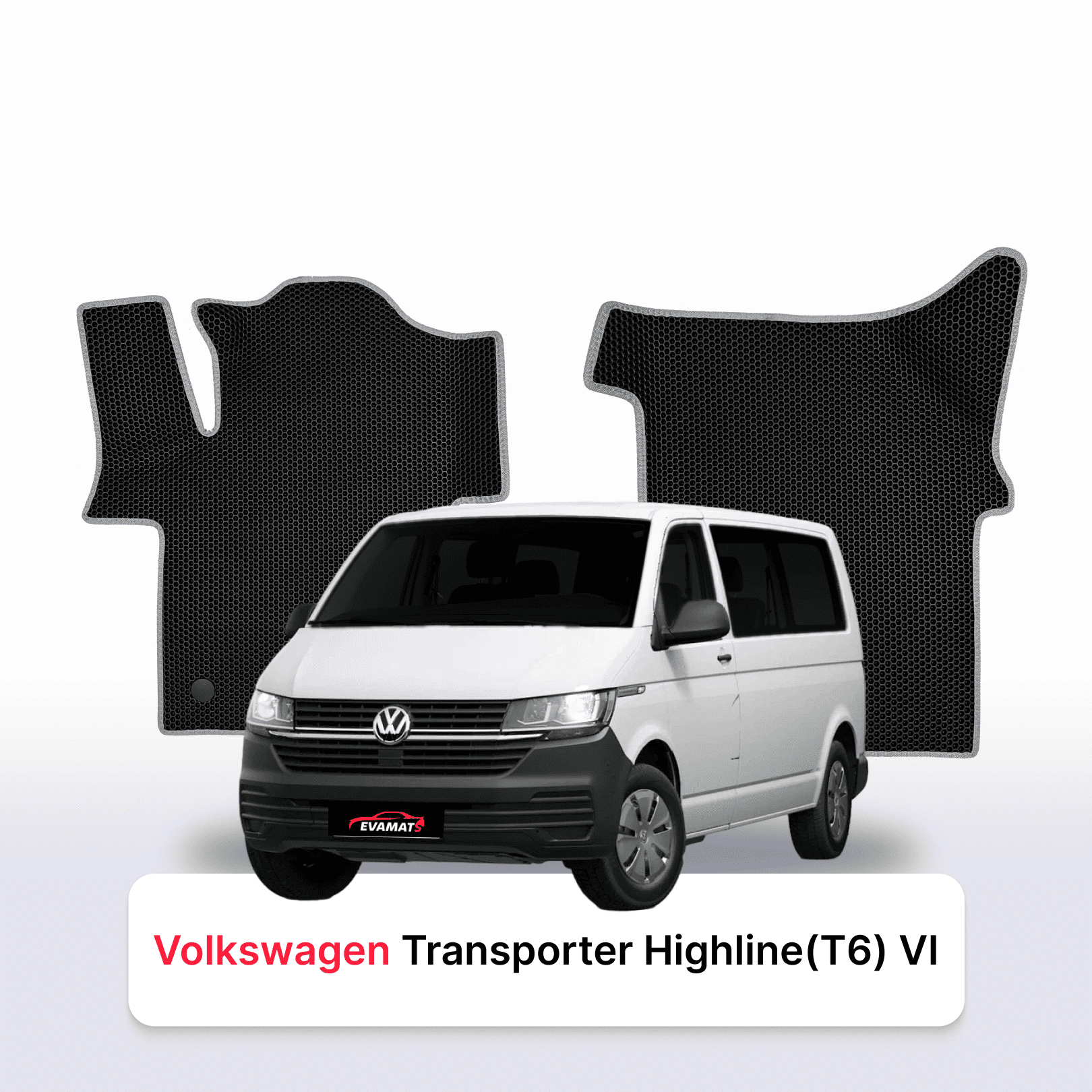 Fußmatten EVAMATS für Volkswagen Transporter Highline(T6) VI Gen 2015-2024 Jahr MINIVAN Fußmatten EVAMATS für Volkswagen Transporter Highline(T6) VI Gen 2015-2024 Jahr MINIVAN