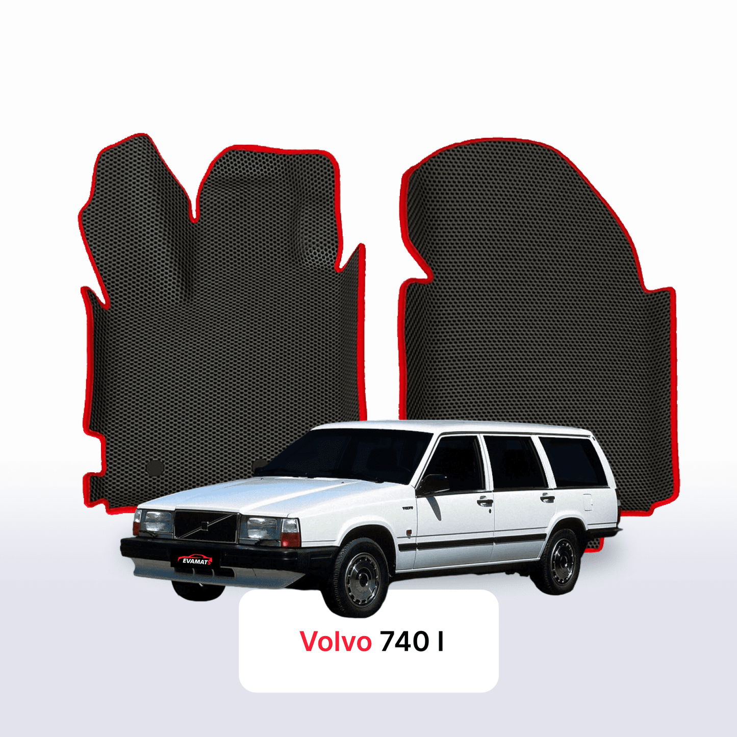 Fußmatten EVAMATS für Volvo 740 1983-1992 Baujahr KOMBI