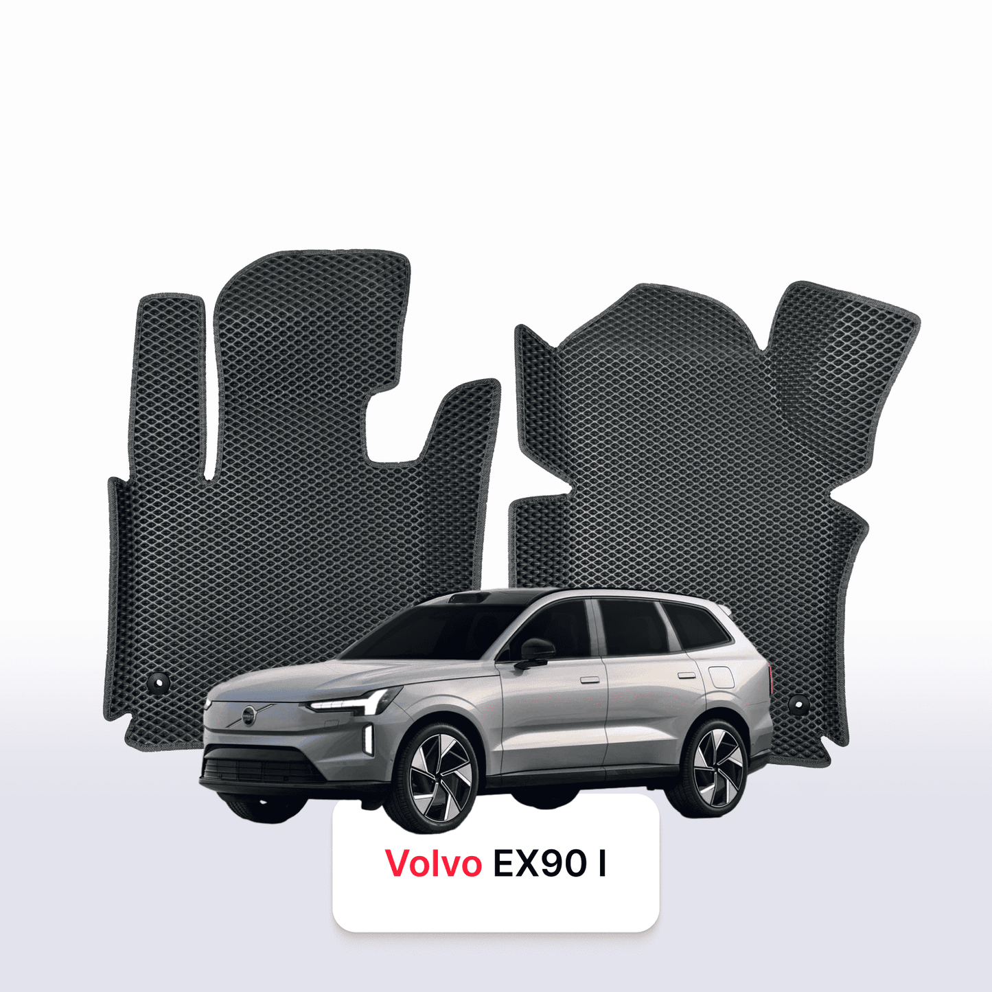 Fußmatten EVAMATS für Volvo EX90 1. Generation 2023-2025 Jahr Elektro-SUV