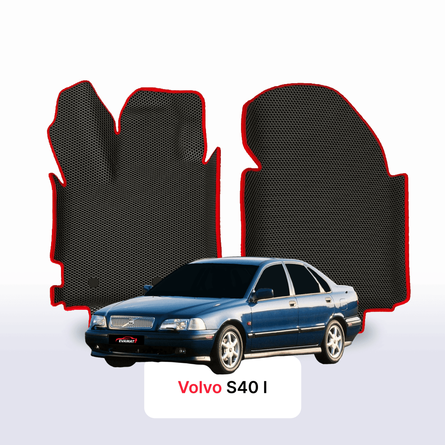 Fußmatten EVAMATS für Volvo S40 1. Generation 1995–2004, Limousine
