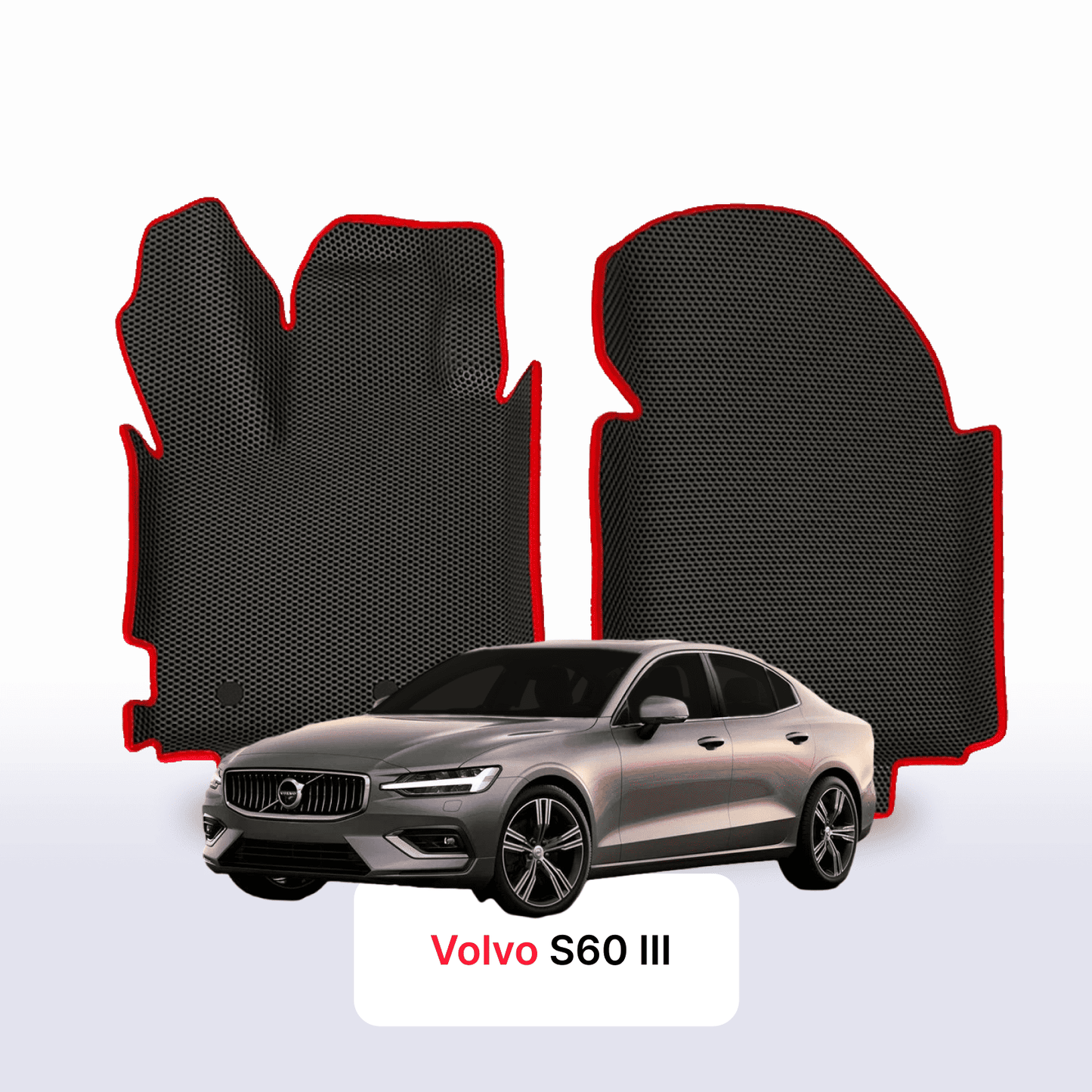 Fußmatten EVAMATS für Volvo S60 3. Generation 2018-2025 Jahr Limousine