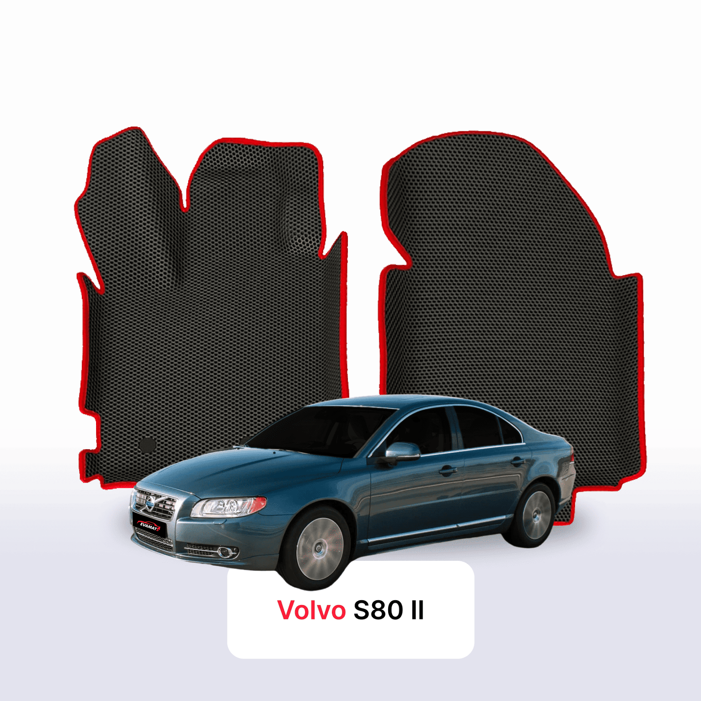 Fußmatten EVAMATS für Volvo S80(USA) 2. Generation 2006–2016, Limousine