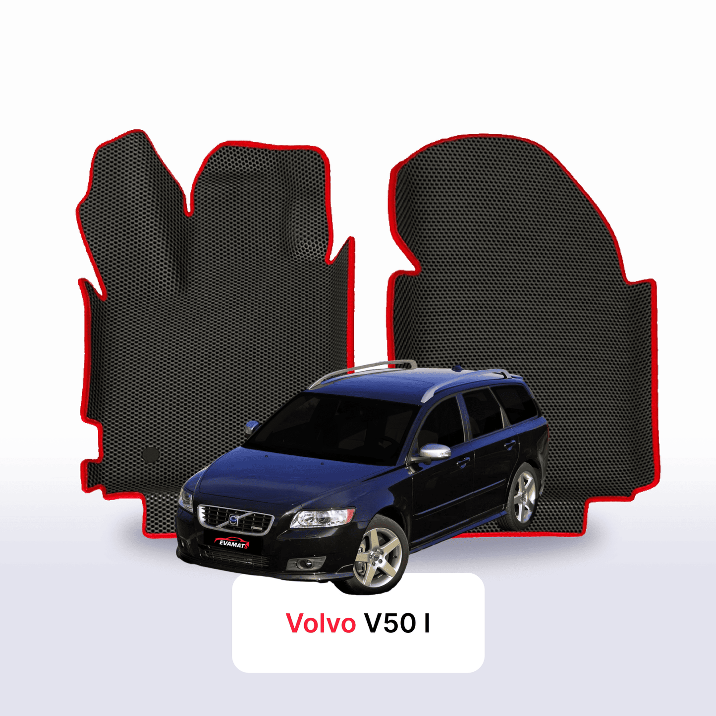 Fußmatten EVAMATS für Volvo V50 1. Generation 2004-2012 Jahr Kombi