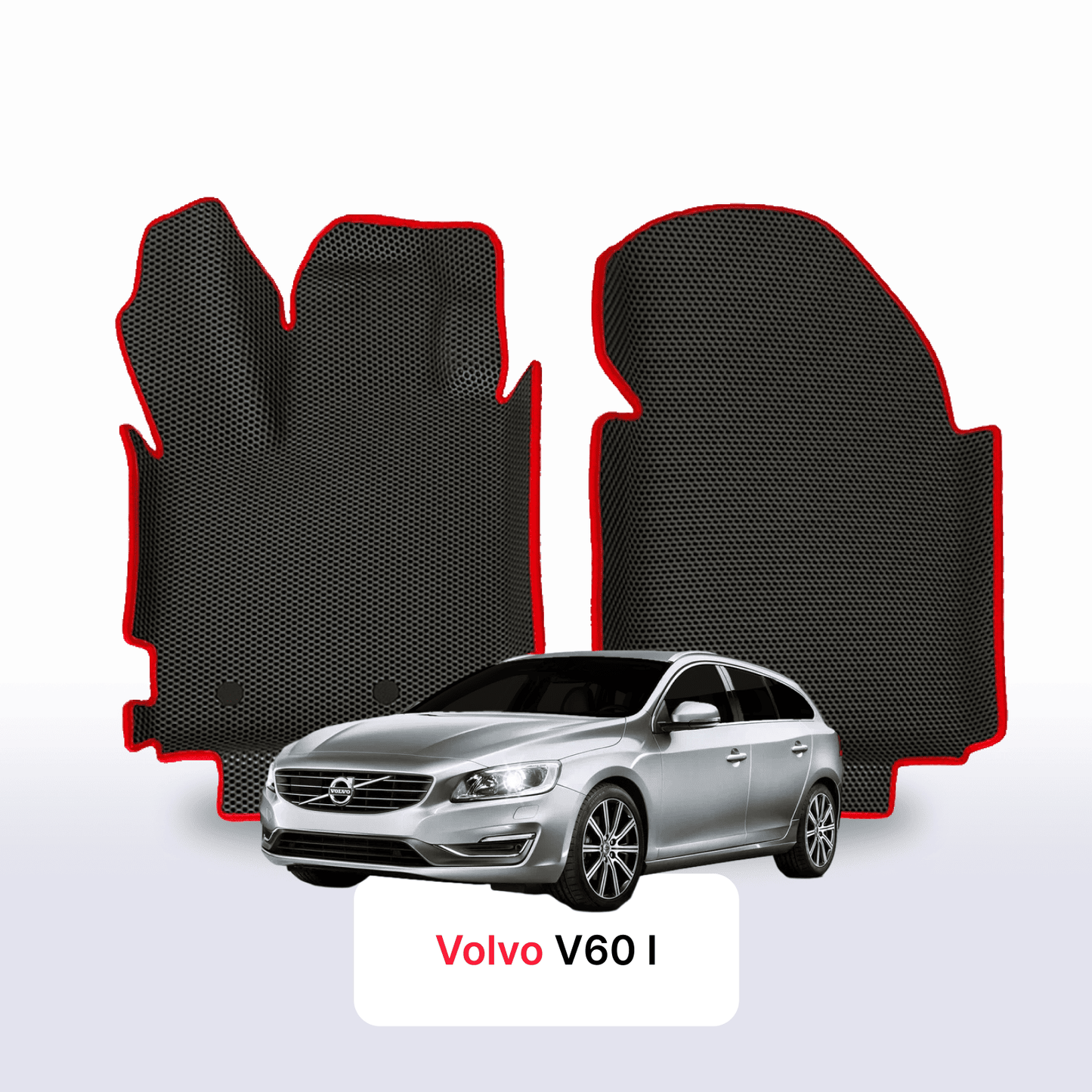 Fußmatten EVAMATS für Volvo V60 1. Generation 2010-2018 Jahr Kombi