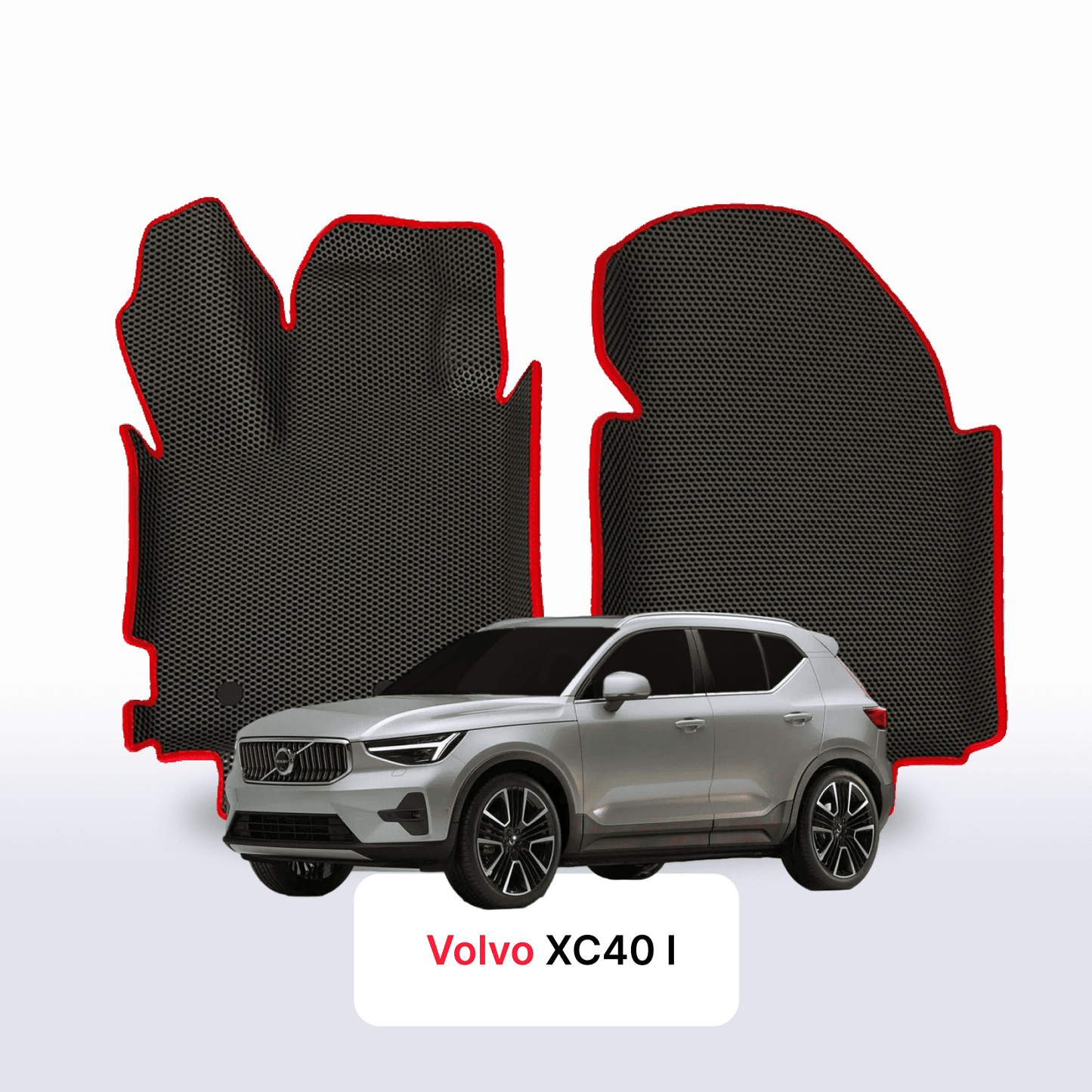 Fußmatten EVAMATS für Volvo XC40 1. Generation 2022-2025 Jahr Elektro-SUV