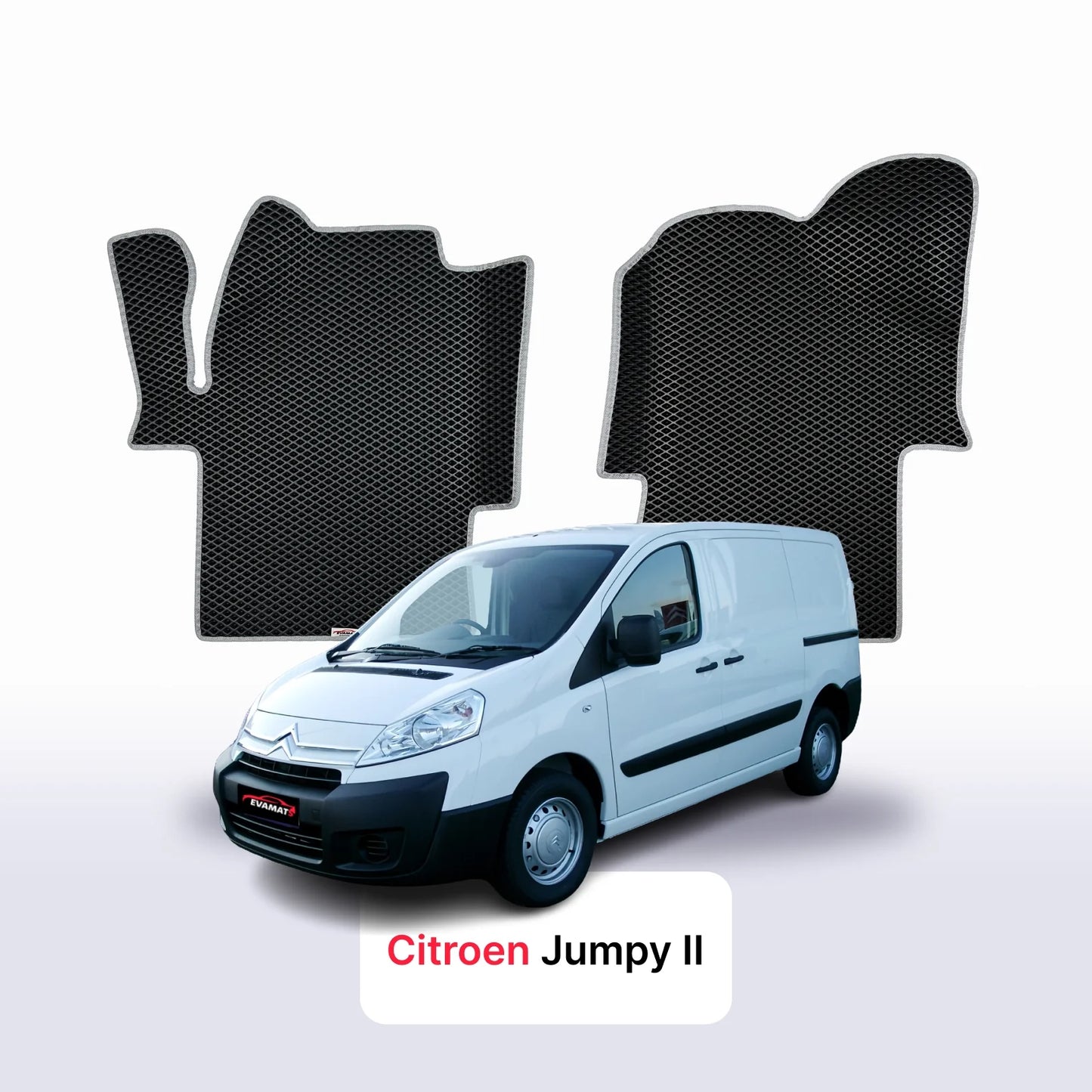 Fußmatten EVAMATS für Citroen Jumpy 1 Gen 2007-2016 Jahr VAN