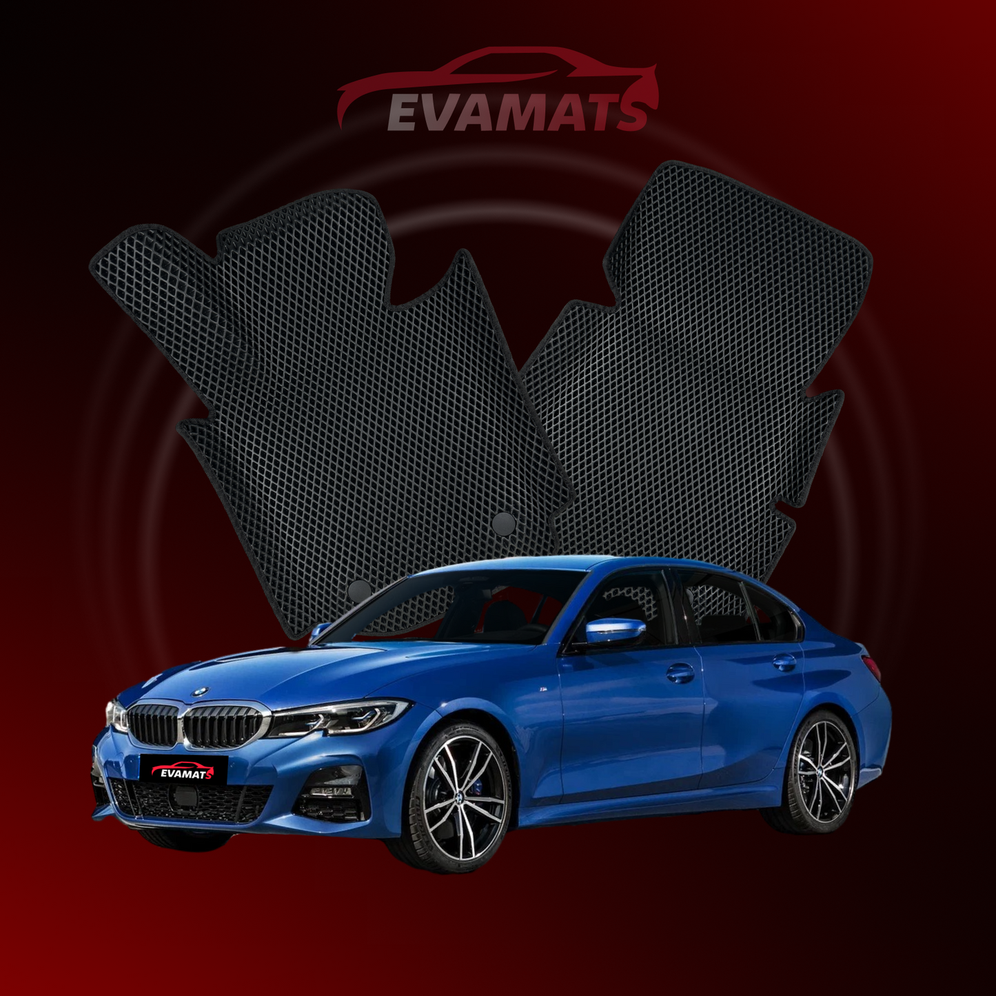 Fußmatten EVAMATS für BMW 3(G20) 7 Gen 2018-2025 Jahr SEDAN