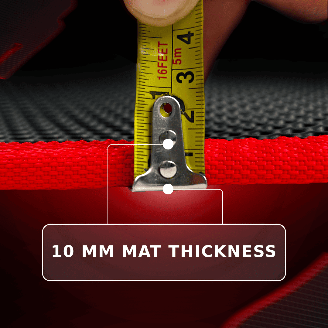 Fußmatten EVAMATS für Toyota iQ 1. Generation 2008–2015, Schrägheck, 3-türig
