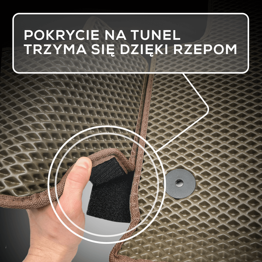 Fußmatten EVAMATS für Toyota ProAce Verso 2013-2016 Jahr LONG MINIVAN