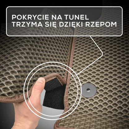 Fußmatten EVAMATS für Toyota ProAce Verso 2013-2016 Jahr LONG MINIVAN