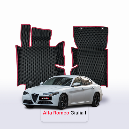 Fußmatten EVAMATS für Alfa Romeo Giulia(952) 2. Generation 2015–2025, Limousine