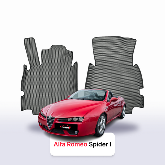 Fußmatten EVAMATS für Alfa Romeo Spider 2005-2010 Jahr CABRIO