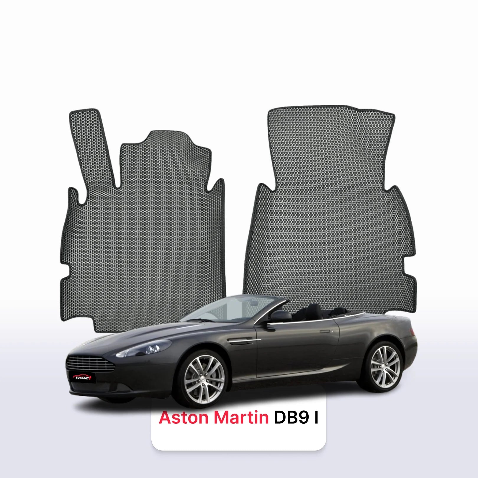 Car mats EVAMATS for Aston Martin DB9 1 gen 2003-2016 year CABRIO