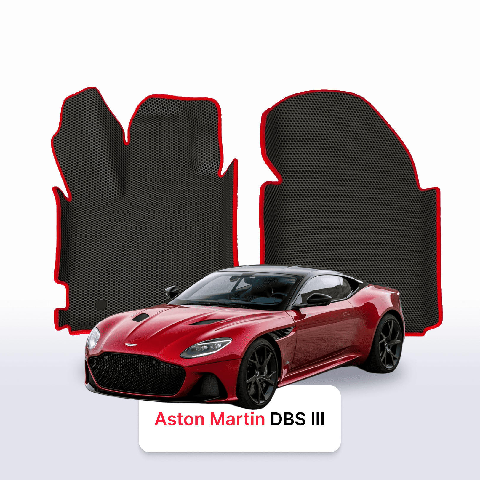 Car mats EVAMATS for Aston Martin DBS 2 gen 2018-2025 year COUPE