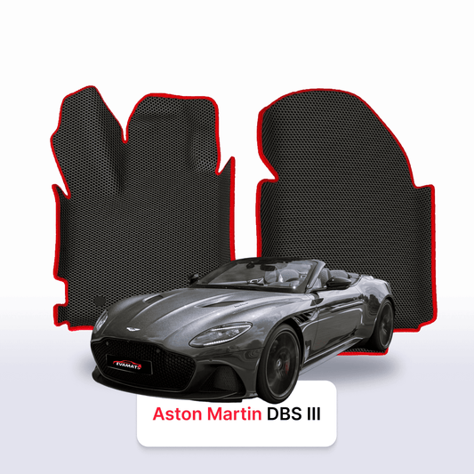 Fußmatten EVAMATS für Aston Martin DBS 3 Gen 2018-2023 Jahr CABRIO