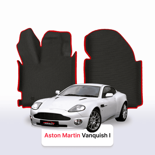 Fußmatten EVAMATS für Aston Martin Vanquish 1. Generation 2001-2007 Jahr COUPE-S