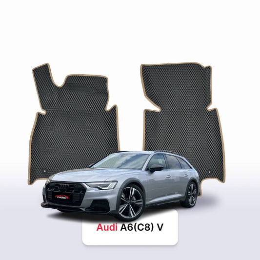 Car mats EVAMATS for Audi A6 Allroad(C8) facelift 5 gen 2023-2025 year STATION WAGON