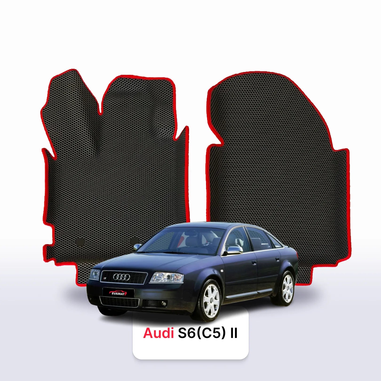 Fußmatten EVAMATS für Audi S6(C5) 2 gen 1997-2005 jahr