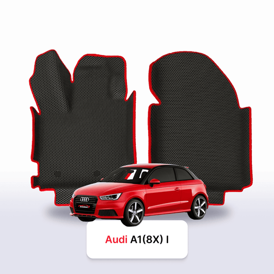 Fußmatten EVAMATS für Audi A1(8X) 1. Generation 2010-2018 Jahr FLIEßHECK 3-Türer
