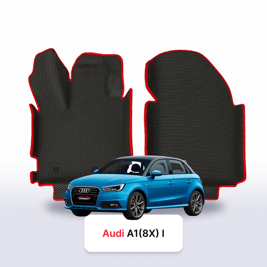 Fußmatten EVAMATS für Audi A1(8X) 1. Generation 2010-2018 Baujahr FLIEßHECK 5-Türer (Sportback)