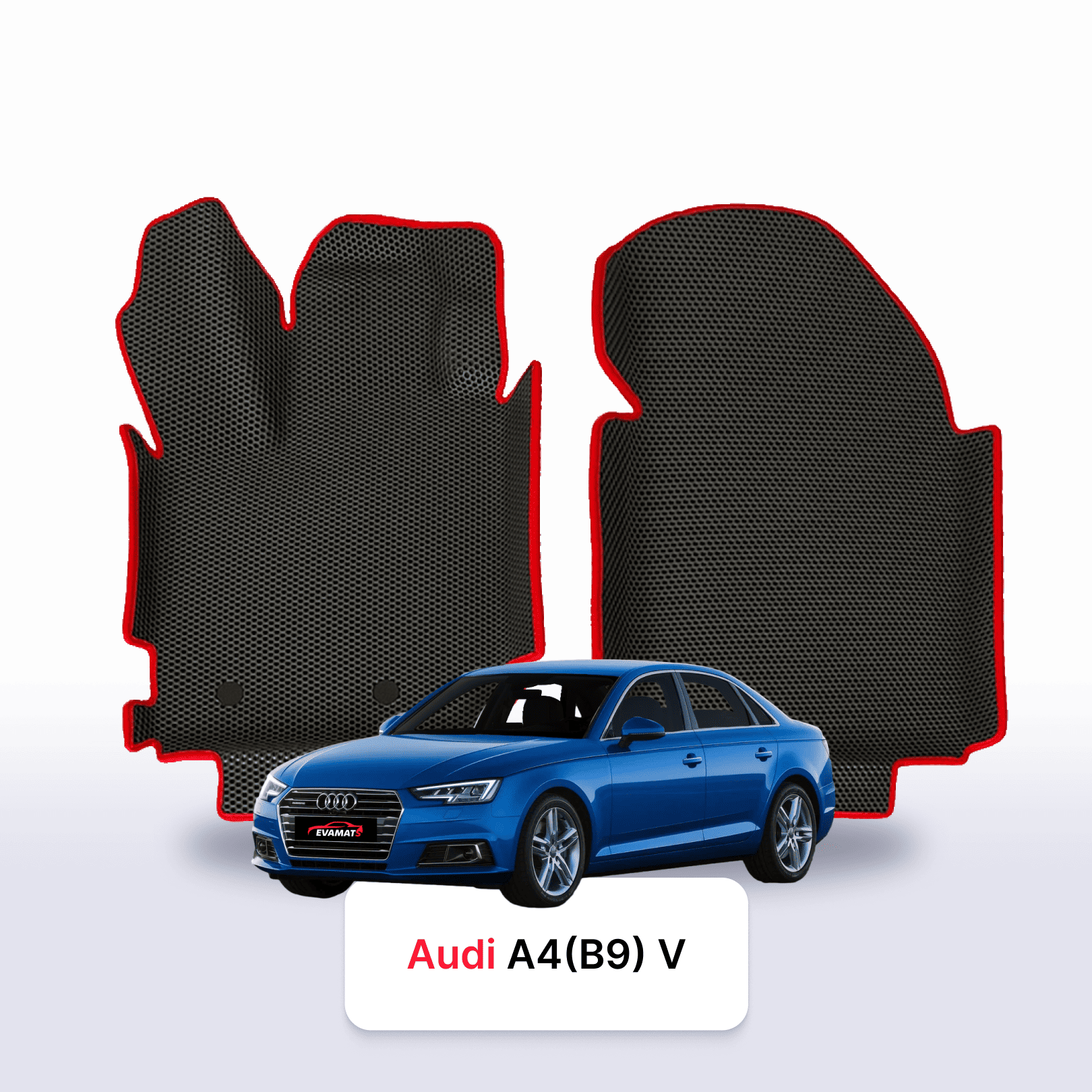 Fußmatten EVAMATS für Audi A4(B9) vor-facelift 5 gen 2015-2018 jahr