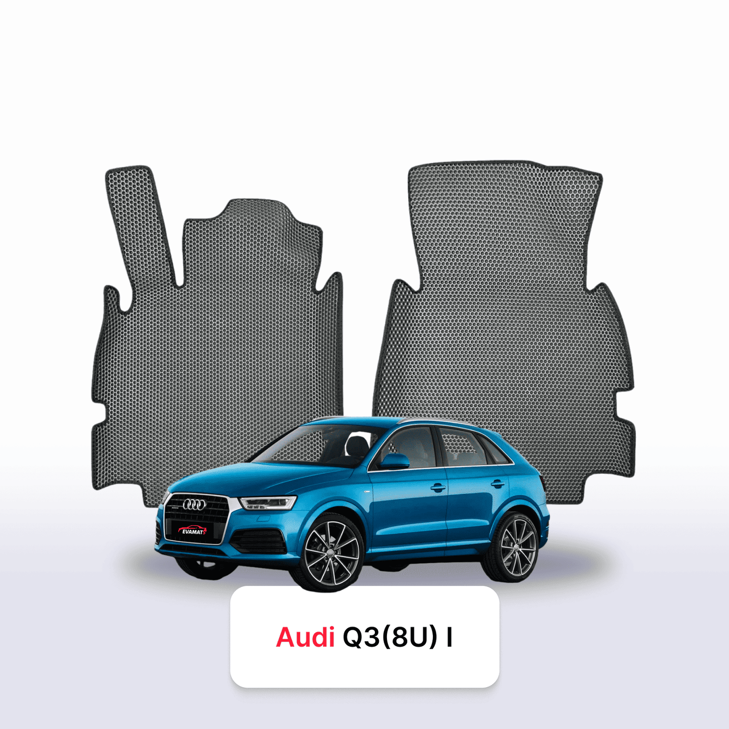Car mats EVAMATS for Audi Q3(8U) facelift 1 gen 2014-2018 year SUV