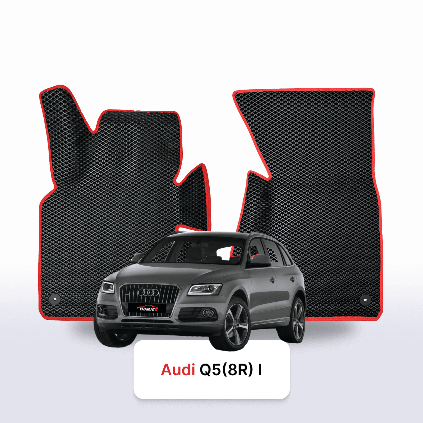 Car mats EVAMATS for Audi Q5(8R) facelift 1 gen 2012-2017 year SUV