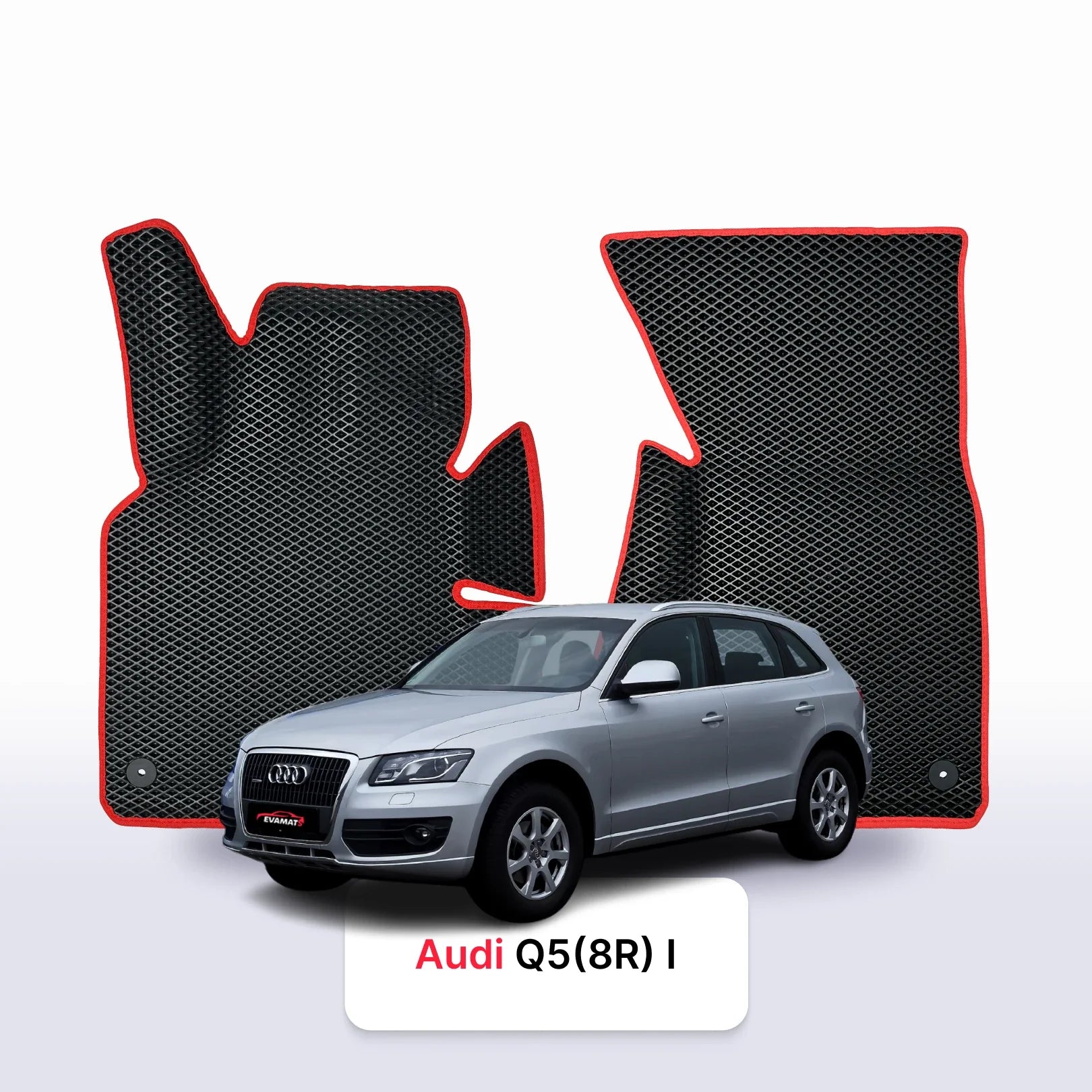 Car mats EVAMATS for Audi Q5(8R) pre-facelift 1 gen 2008-2012 year SUV