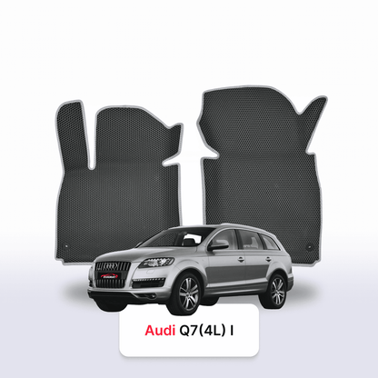 Fußmatten EVAMATS für Audi Q7(4L) 1. Generation 2005–2015, SUV, 7-Sitzer