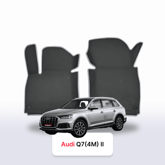 Fußmatten EVAMATS für Audi Q7(4M) 2. Generation 2015–2025, SUV, 7-Sitzer
