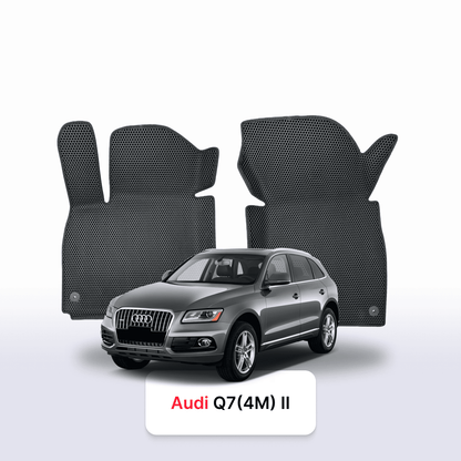 Fußmatten EVAMATS für Audi Q7(4M) 2. Generation 2015–2025, SUV, 5-Sitzer