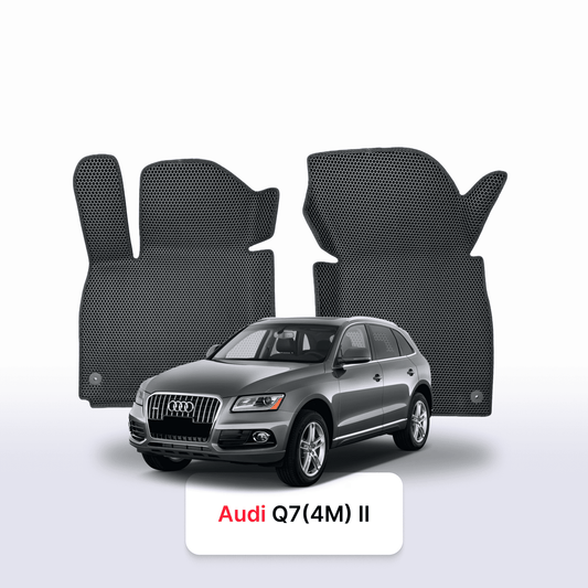 Fußmatten EVAMATS für Audi Q7(4M) 2. Generation 2015–2025, SUV, 5-Sitzer