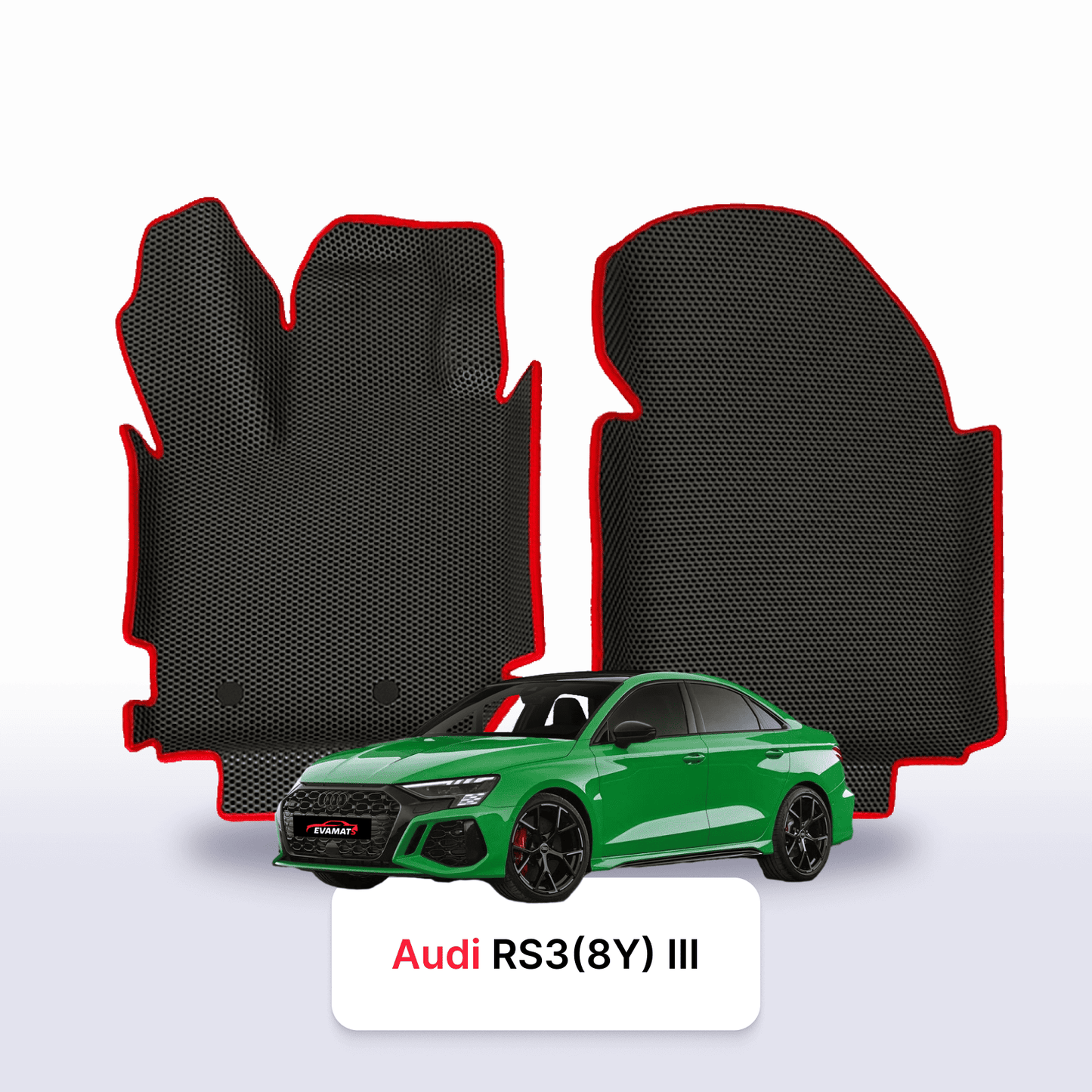 Fußmatten EVAMATS für Audi RS 3(8Y) 3 Gen 2021-2025 Jahr SEDAN