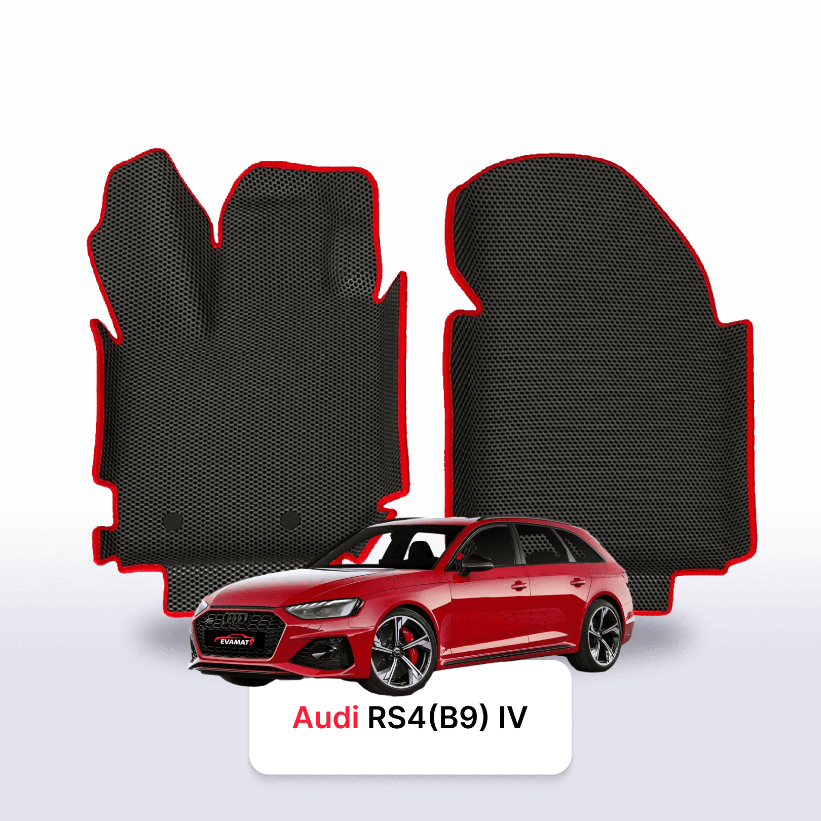 Fußmatten EVAMATS für Audi RS4(B9) 4 gen 2017-2025 jahr KOMBI