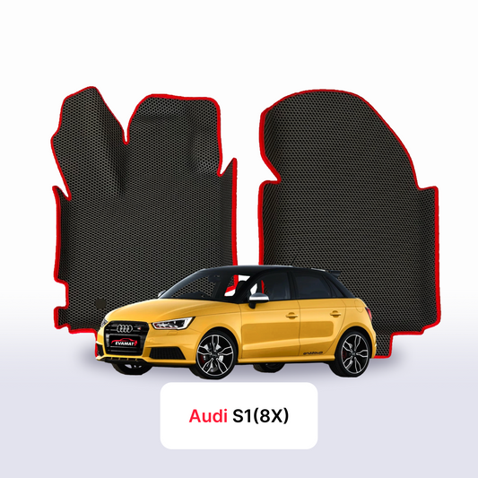 Fußmatten EVAMATS für Audi S1 ​​(8X) 1. Generation 2014-2018 Jahr FLIEßHECK 5-Türer