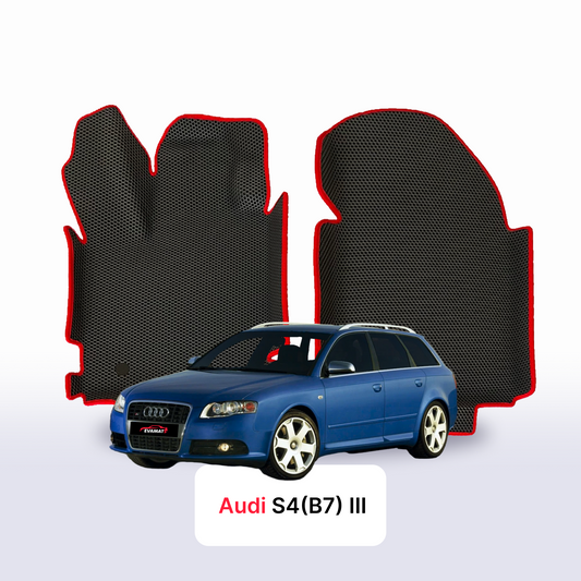 Fußmatten EVAMATS für Audi S4 (B7) 3. Generation 2004-2008 Jahr KOMBI