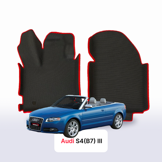 Fußmatten EVAMATS für Audi S4 (B7) 3. Generation 2004-2008 Jahr CABRIO