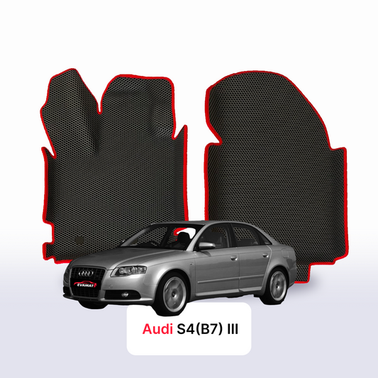 Fußmatten EVAMATS für Audi S4 (B7) 3. Generation 2004–2008, Limousine